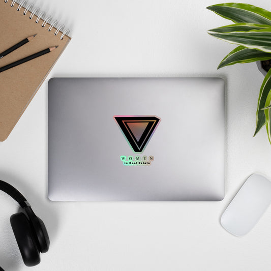Women in Real Estate ™ - Logo - Holographic stickers