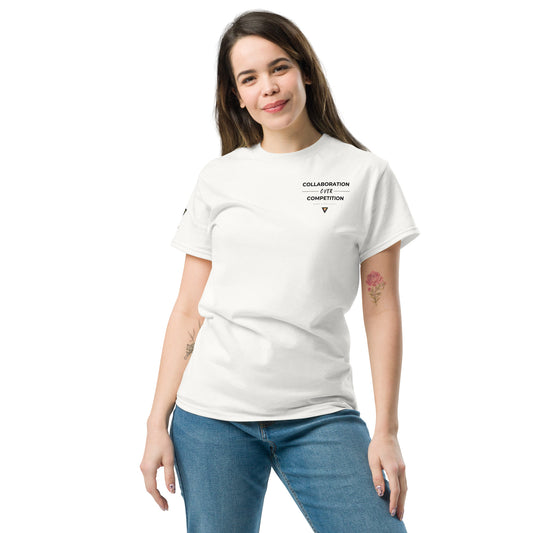 Collaboration Over Competition - W.I.R.E. - Unisex classic tee